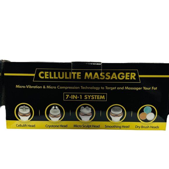 Golden star 101 cellulite massager, 7 and 1 system, for smooth firm skin - Picture 3 of 8